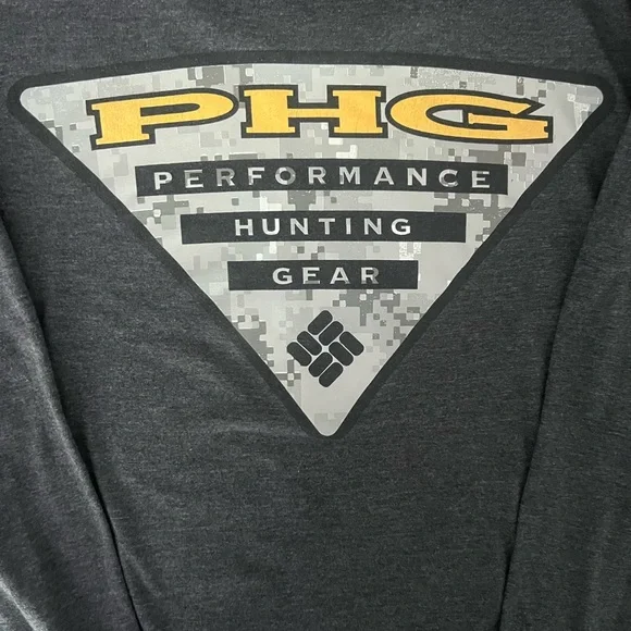 Columbia Men's Small Gray Long Sleeve Tee - Picture 2 of 3